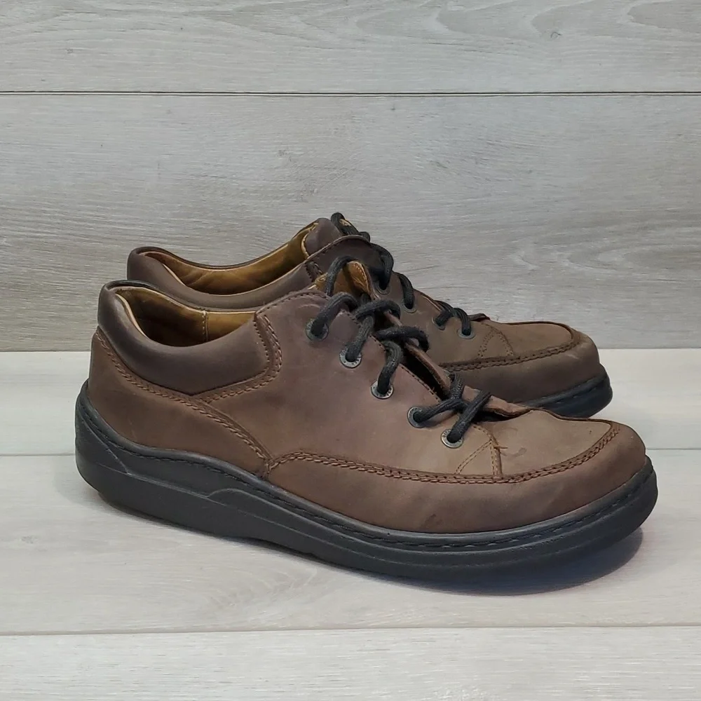 Birkenstock Mens Stanford Lace Up Leather Sneakers Boots shoes sz 42/9
